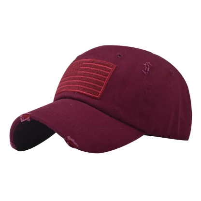 Ripped Camouflage Baseball Caps - Image 5