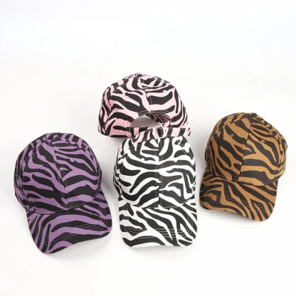 Animal Print Baseball Hats - Image 6