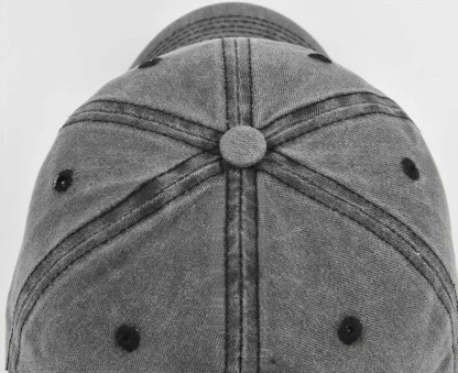 Acid Wash American Baseball Cap - Image 4