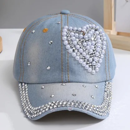 Beaded Luxury Baseball Cap - Image 4