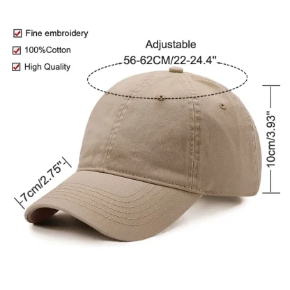 Casual Unisex Baseball Caps - Image 7
