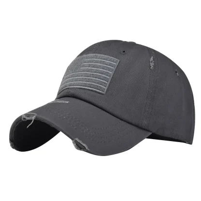 Ripped Camouflage Baseball Caps - Image 2