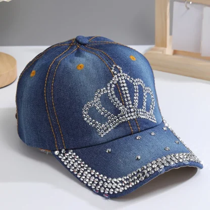 Beaded Luxury Baseball Cap - Image 3