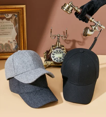 Warm Solid Baseball Caps - Image 7