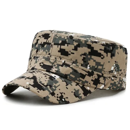 Camouflage Flat Top Hats - Image 3
