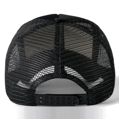 Mesh Snapback Baseball Cap - Image 3