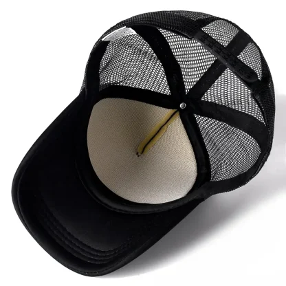 Solid Snapback Trucker Hats - Image 4