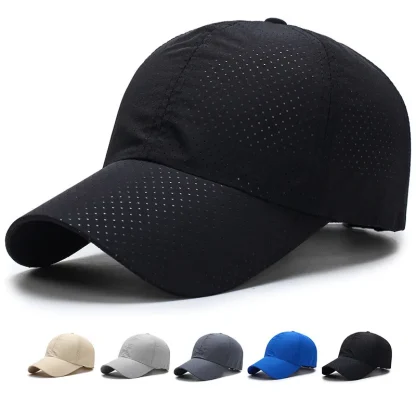 Breathable Solid Baseball Hat - Image 6