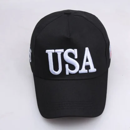 Embroidery USA Baseball Hat - Image 5