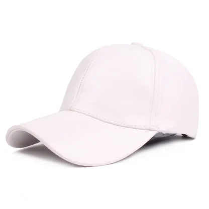 Glossy Solid Baseball Caps - Image 4