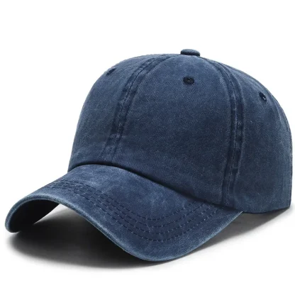 Denim Acid Wash Baseball Hats