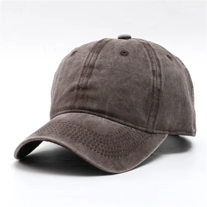 Casual Acid Wash Baseball Caps