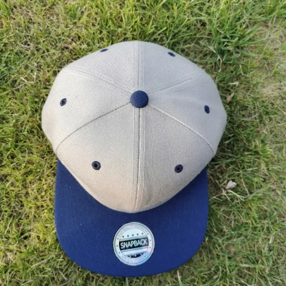Flat Brim Snapback Baseball Hat - Image 7