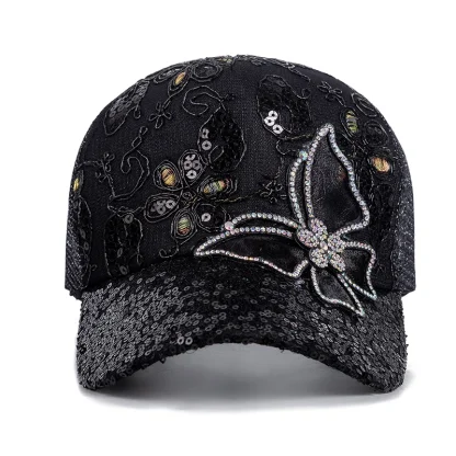 Luxury Butterfly Baseball Hat - Image 2