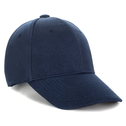 Unisex Casual Plain Baseball Cap - Image 2