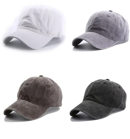 Acid Wash Baseball Caps - Image 7
