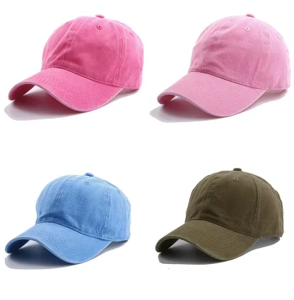 Acid Wash Baseball Caps - Image 6