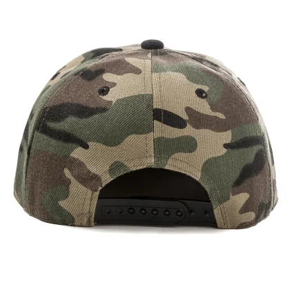 Flat Brim Snapback Baseball Hat - Image 3