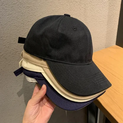 Solid Simple Baseball Cap - Image 7