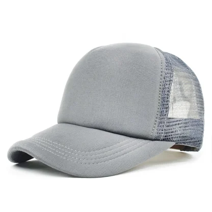 Solid Adjustable Trucker Hats - Image 2
