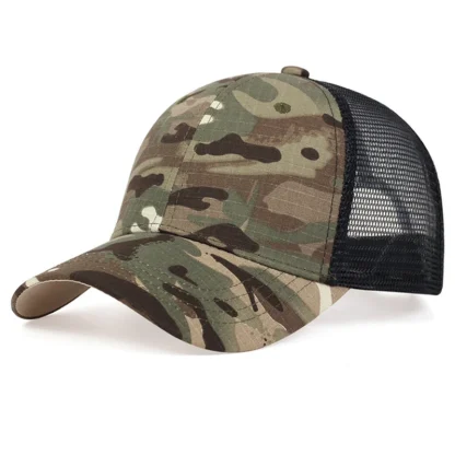 Camouflage Casual Trucker Hats - Image 6