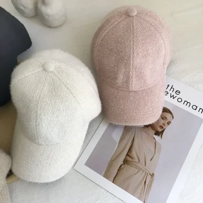 Comfy Plush Baseball Hats - Image 5