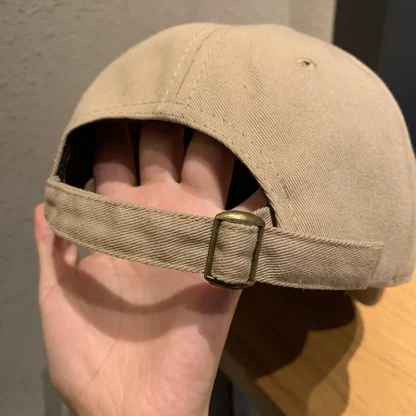 Solid Simple Baseball Cap - Image 4