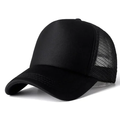 Solid Trucker Baseball Cap