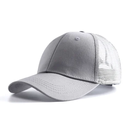 Solid Pony Mesh Baseball Hats - Image 5