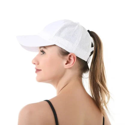 Quick Dry Ponytail Baseball Cap - Image 4