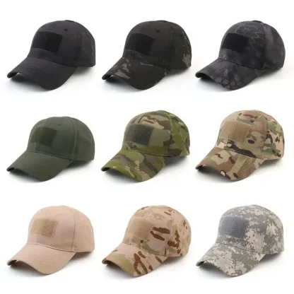Camouflage Adjustable Baseball Caps - Image 7