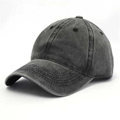 Casual Acid Wash Baseball Caps - Image 4