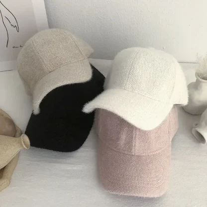 Comfy Plush Baseball Hats - Image 6
