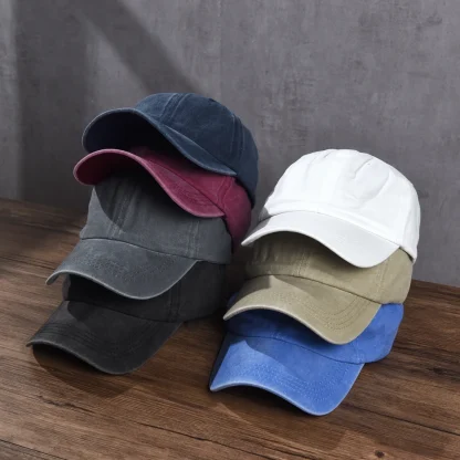 Classic Acid Wash Baseball Cap - Image 7