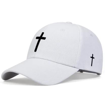 Embroidered Cross Baseball Caps - Image 6