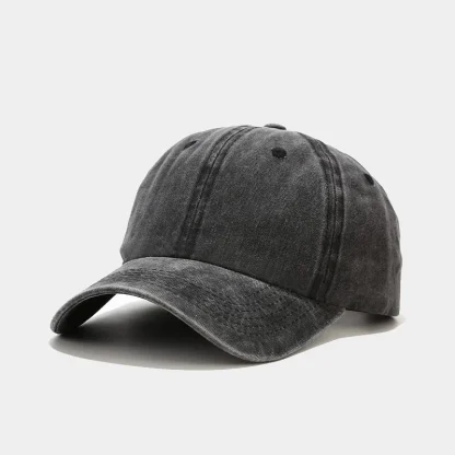 Adjustable Washed Baseball Hats - Image 4
