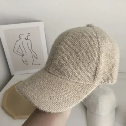 Comfy Plush Baseball Hats - Image 2