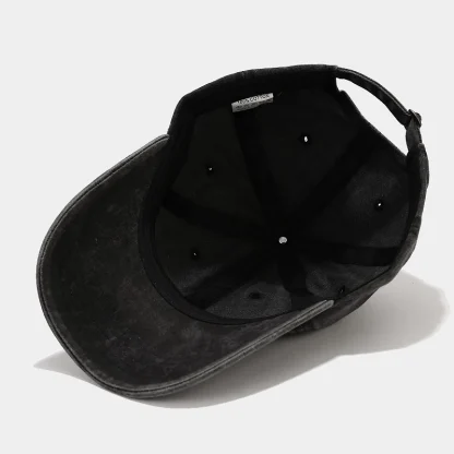 Adjustable Washed Baseball Hats - Image 5