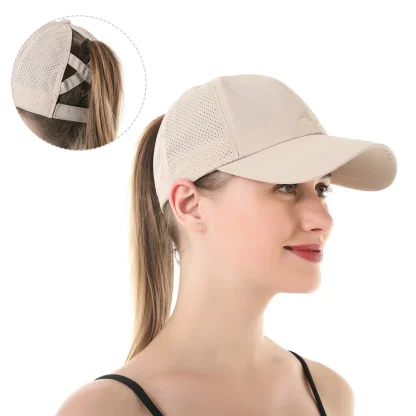 Quick Dry Ponytail Baseball Cap - Image 5
