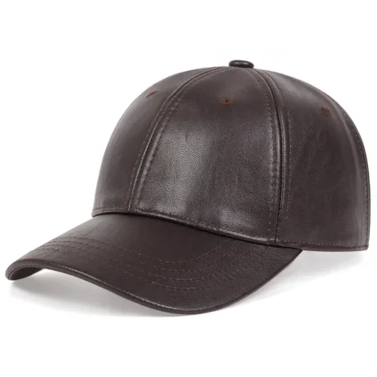 Sleek Solid Baseball Hat - Image 4