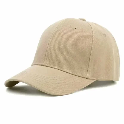 Casual Plain Baseball Hats - Image 2