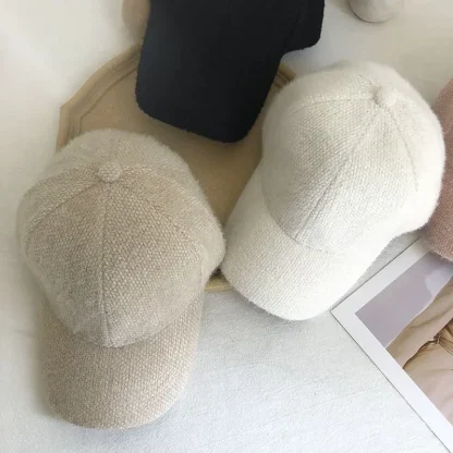 Comfy Plush Baseball Hats - Image 7