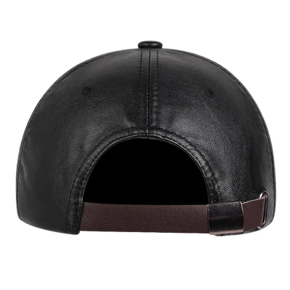 Sleek Solid Baseball Hat - Image 3