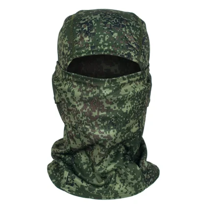 Camouflage Baseball Cap with Mask - Image 2