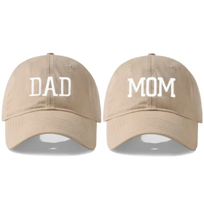 Dad Mom Embroidery Baseball Cap - Image 5