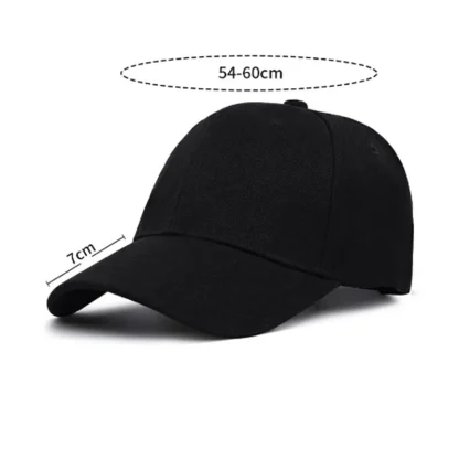 Simple Solid Baseball Hats - Image 7
