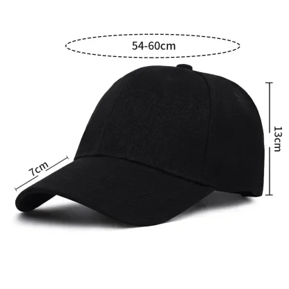 Casual Plain Baseball Hats - Image 7